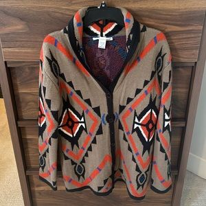 Ellison Aztec Sweater Size Medium